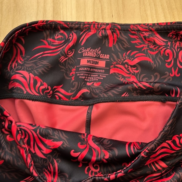 CVG Fire Phoenix Full Length Leggings - Picture 3 of 3